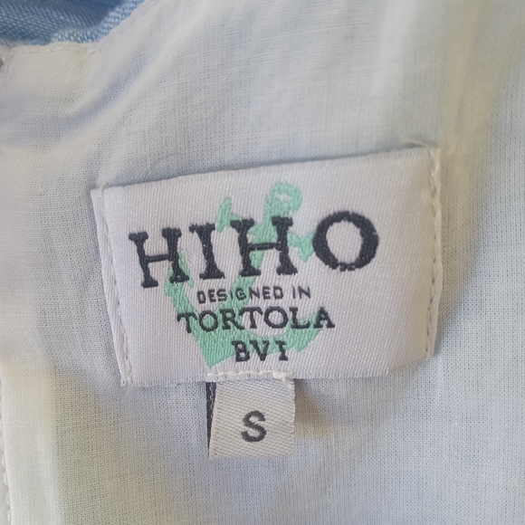 HIHO  Ginnie 100% Linen Chambray Island Resort Dress | S - Picture 10 of 10